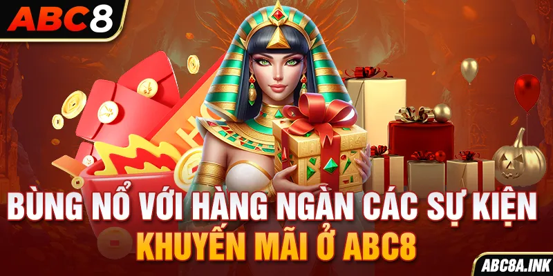 Bùng nổ với hàng ngàn các sự kiện khuyến mãi ở ABC8