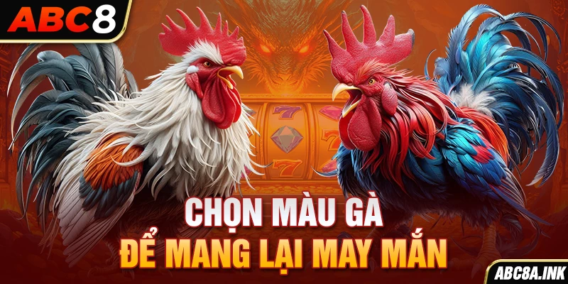 Chọn màu gà để mang lại may mắn